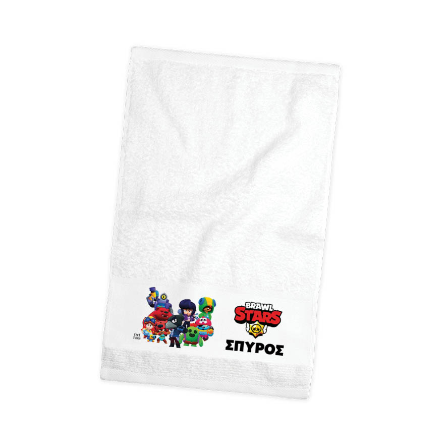 Πετσέτα χεριών βαμβακερή “Brawl Stars”