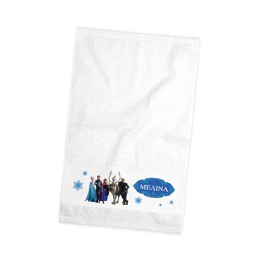 Πετσέτα χεριών βαμβακερή “Frozen”