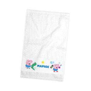 Πετσέτα χεριών βαμβακερή “George from peppa pig”