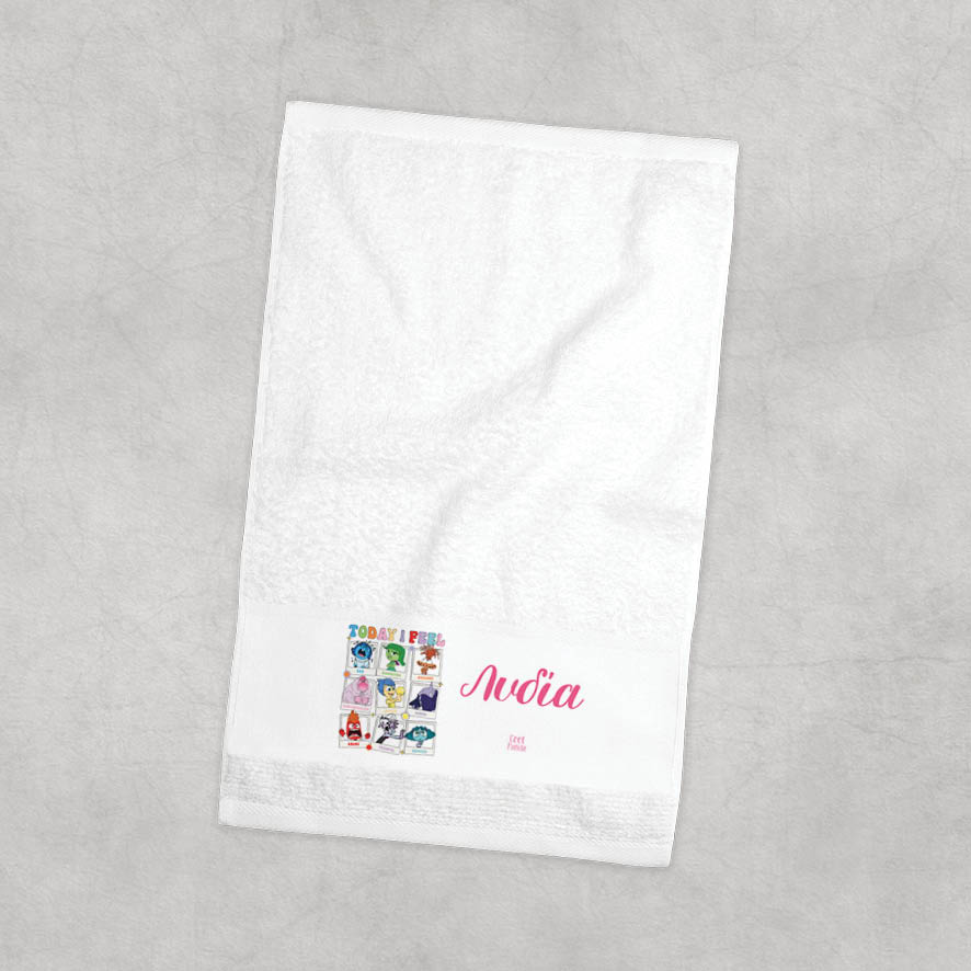 Πετσέτα χεριών βαμβακερή “Τα μυαλά που κουβαλάς”