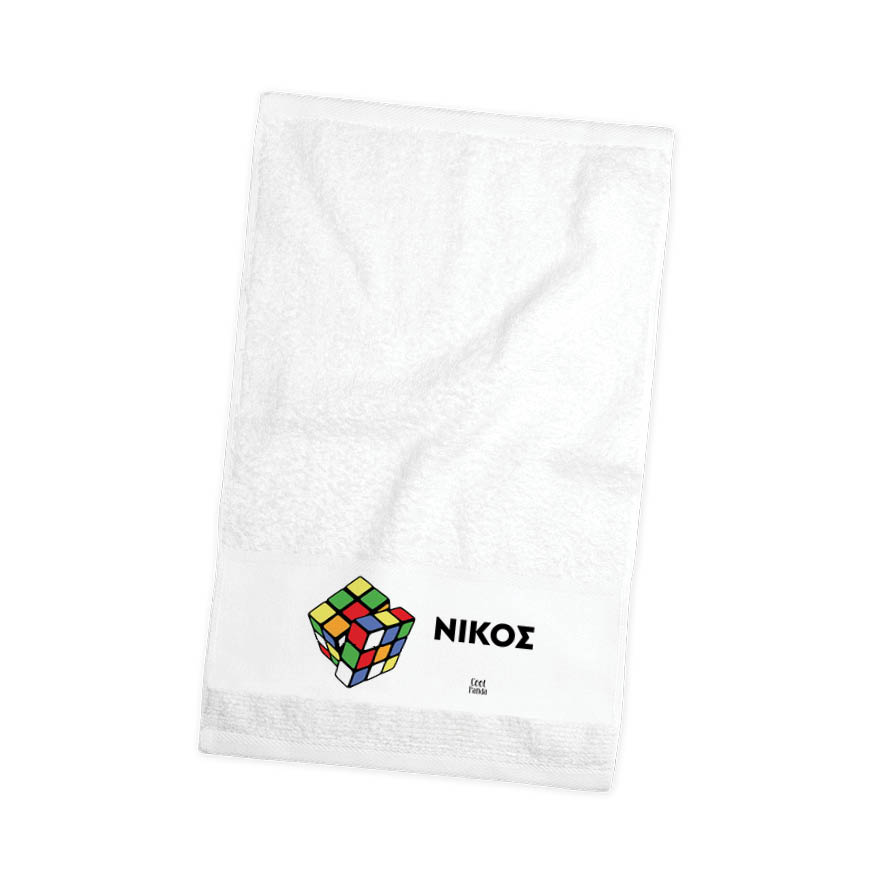 Πετσέτα χεριών βαμβακερή “Rubik”
