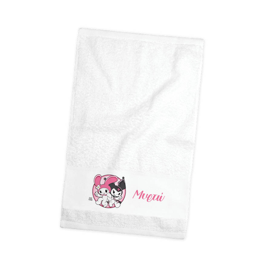 Πετσέτα χεριών βαμβακερή “Kuromi”