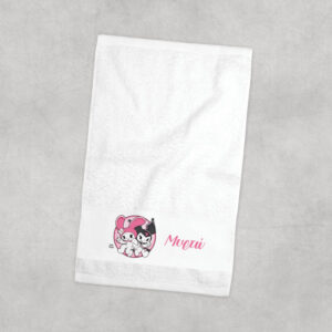 Πετσέτα χεριών βαμβακερή “Kuromi”
