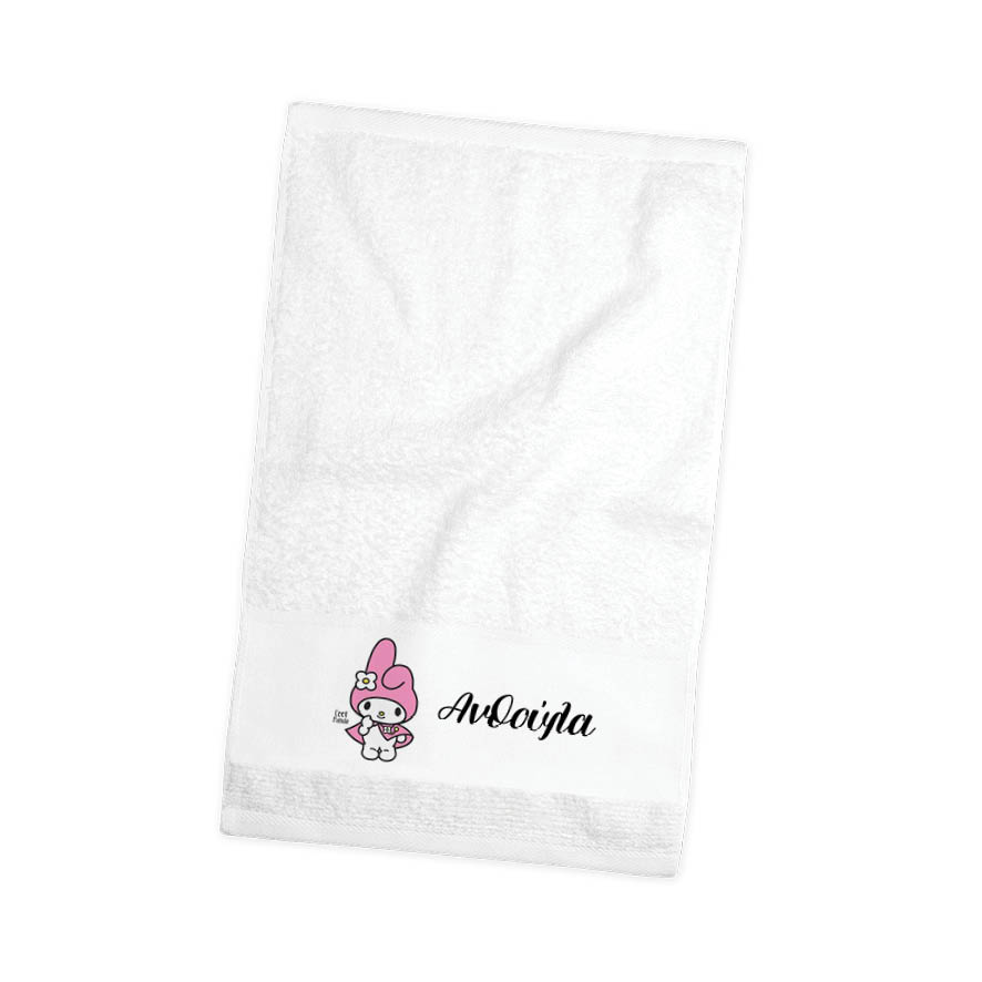 Πετσέτα χεριών βαμβακερή “Kuromi Pink”