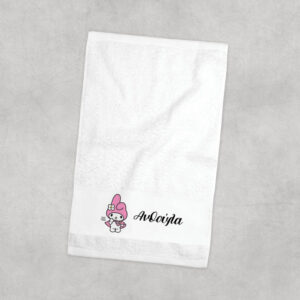 Πετσέτα χεριών βαμβακερή “Kuromi Pink”