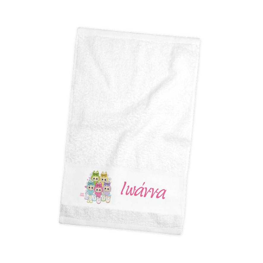 Πετσέτα χεριών βαμβακερή “Labubu”