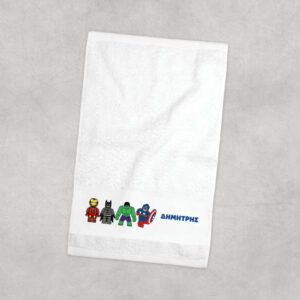 Πετσέτα χεριών βαμβακερή “Marvel Heroes”