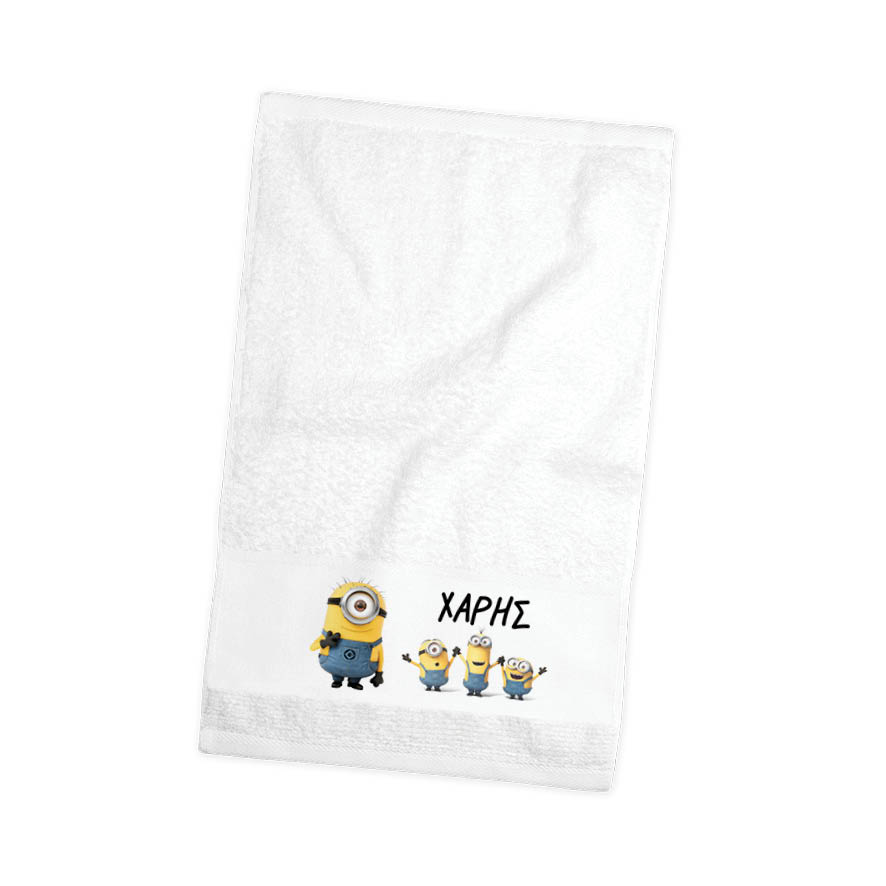 Πετσέτα χεριών βαμβακερή “Minions”