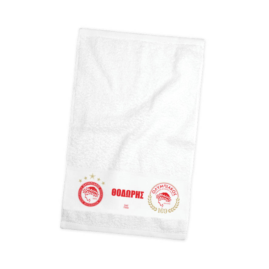 Πετσέτα χεριών βαμβακερή “ΟΛΥΜΠΙΑΚΟΣ”