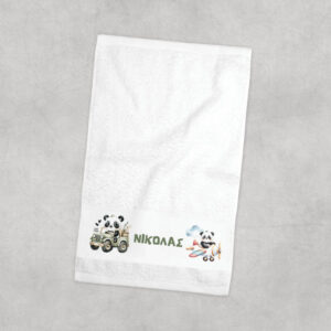 Πετσέτα χεριών βαμβακερή “Panda”