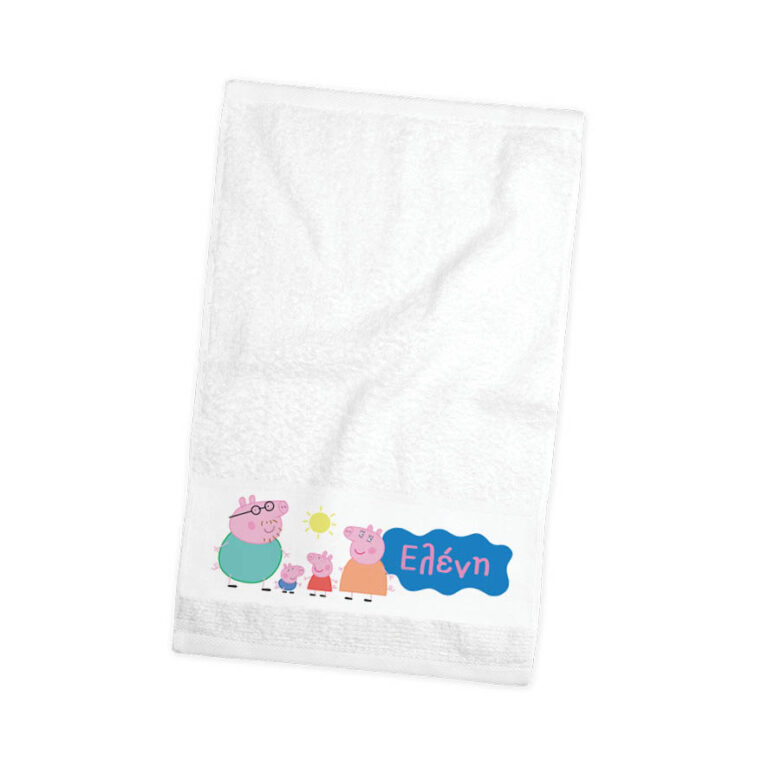 Πετσέτα χεριών βαμβακερή “Peppa pig”