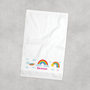 Πετσέτα χεριών βαμβακερή “Ουράνιο τόξο”