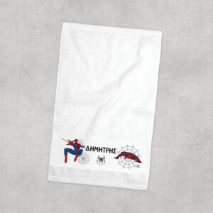 Πετσέτα χεριών βαμβακερή “Spiderman”