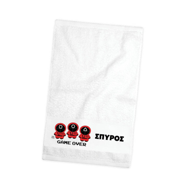 Πετσέτα χεριών βαμβακερή “Squid game”