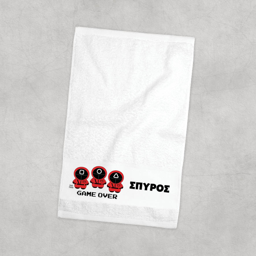 Πετσέτα χεριών βαμβακερή “Squid game”