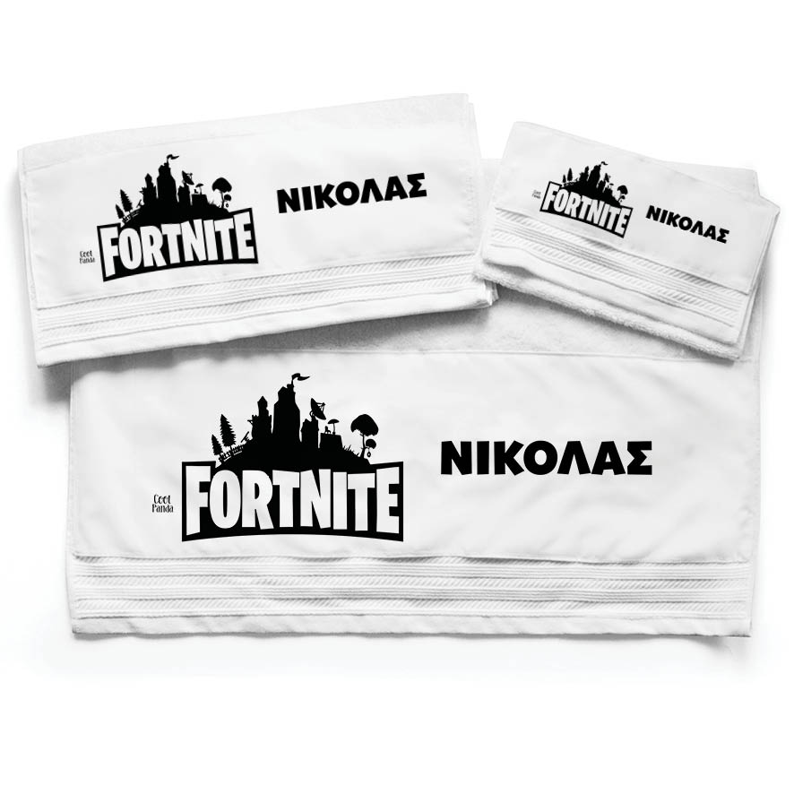 Πετσέτες βαμβακερές σετ “Fortnite”