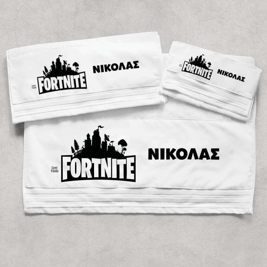 Πετσέτες βαμβακερές σετ “Fortnite”