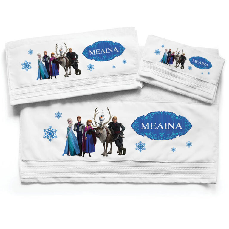 Πετσέτες βαμβακερές σετ “Frozen”