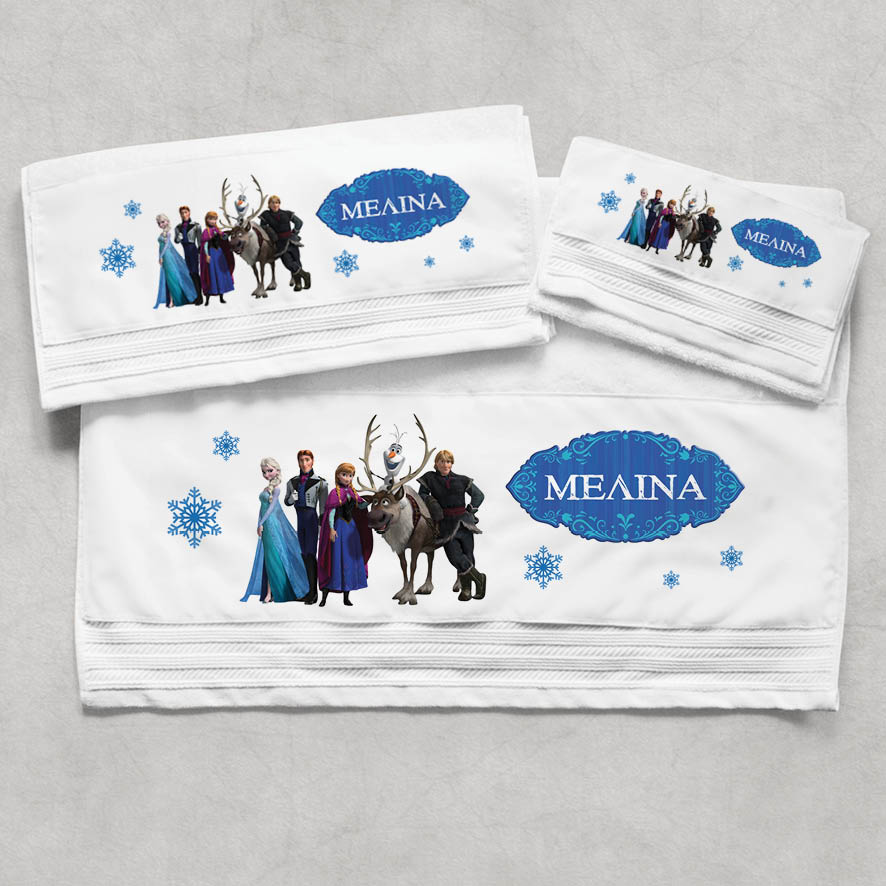 Πετσέτες βαμβακερές σετ “Frozen”