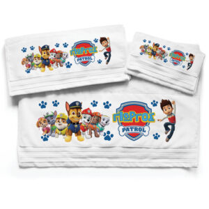 Πετσέτες βαμβακερές σετ “Paw Patrol”