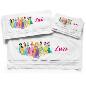 Πετσέτες βαμβακερές σετ “Πριγκίπισσες”
