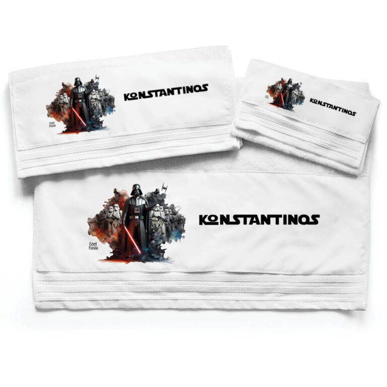 Πετσέτες βαμβακερές σετ “Star Wars Army”