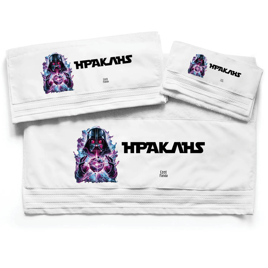 Πετσέτες βαμβακερές σετ “Star Wars Purple”