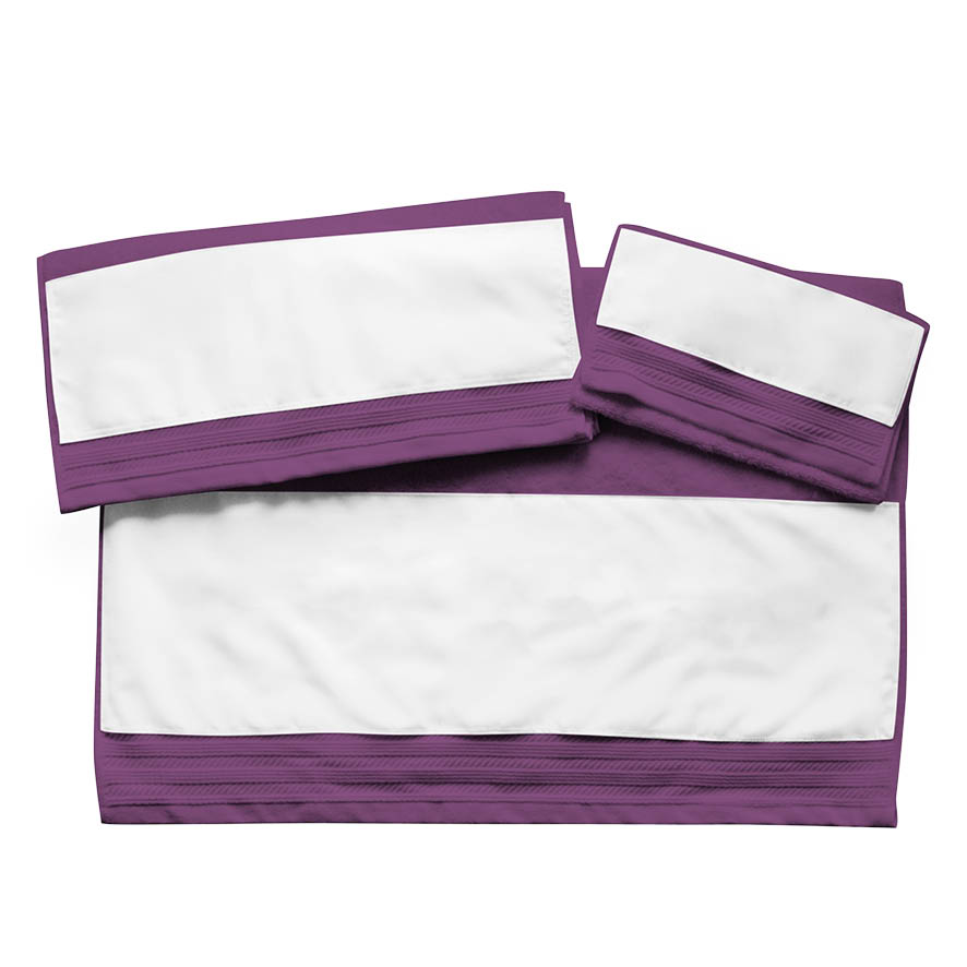 Πετσέτες βαμβακερές σετ (χεριών, προσώπου, σώματος) με δική σου εκτύπωση