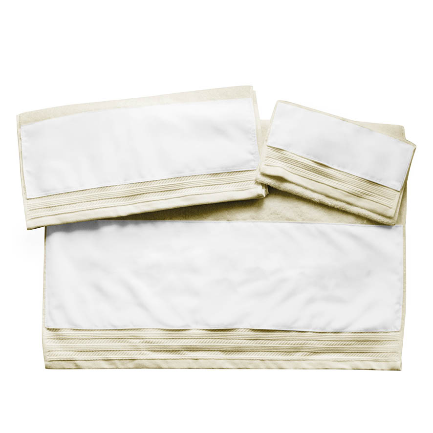 Πετσέτες βαμβακερές σετ (χεριών, προσώπου, σώματος) με δική σου εκτύπωση