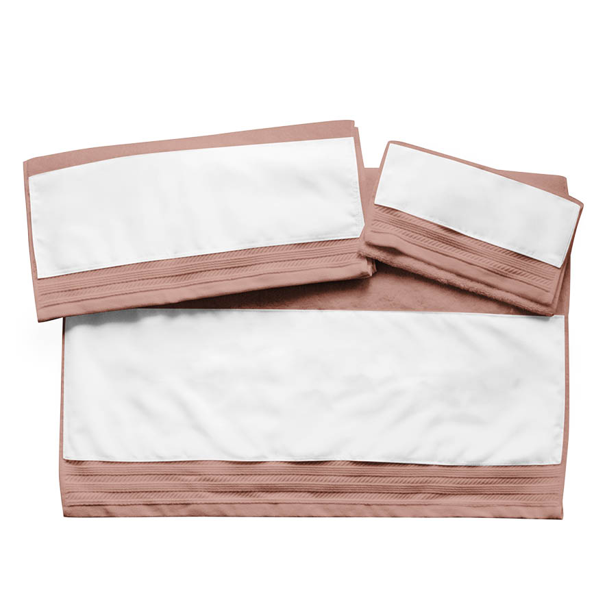 Πετσέτες βαμβακερές σετ (χεριών, προσώπου, σώματος) με δική σου εκτύπωση