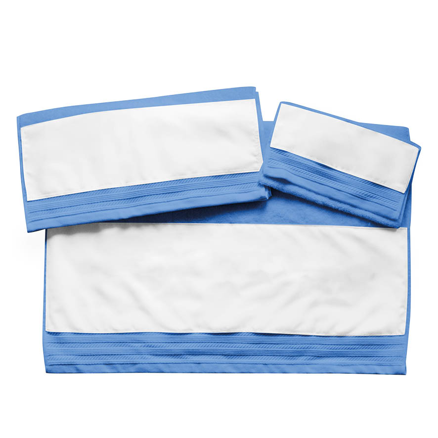 Πετσέτες βαμβακερές σετ (χεριών, προσώπου, σώματος) με δική σου εκτύπωση