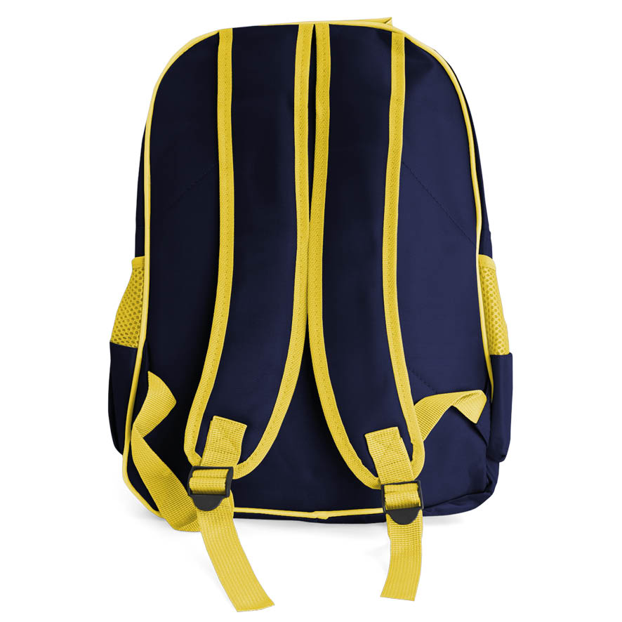 Σχολική Τσάντα Πλάτης δημοτικού μπλε navy με δική σου εκτύπωση