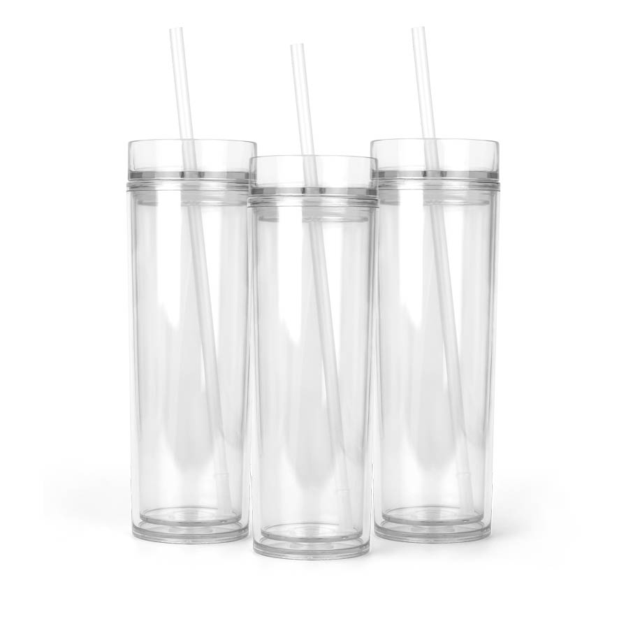 Ποτήρι πλαστικό Tumbler 470 ml με καλαμάκι με δική σου εκτύπωση
