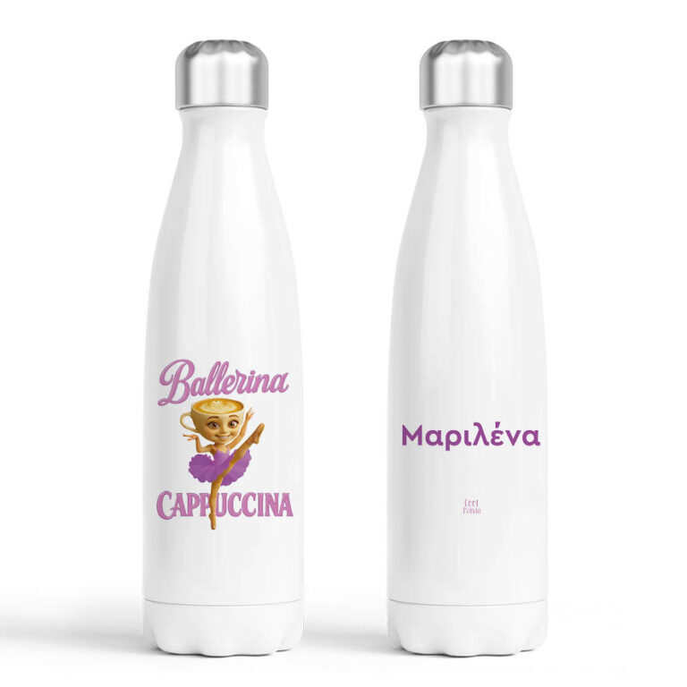 Μπουκάλι Νερού Θερμός 500ml Brainrot Collection “Ballerina Cappuccina”