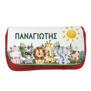 Κασετίνα δύο θέσεων “Animals”