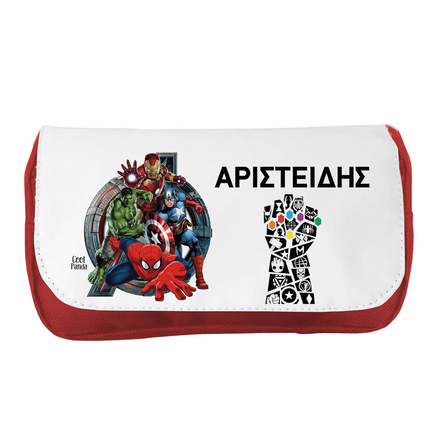 Κασετίνα δύο θέσεων “Marvel Super Ήρωες”