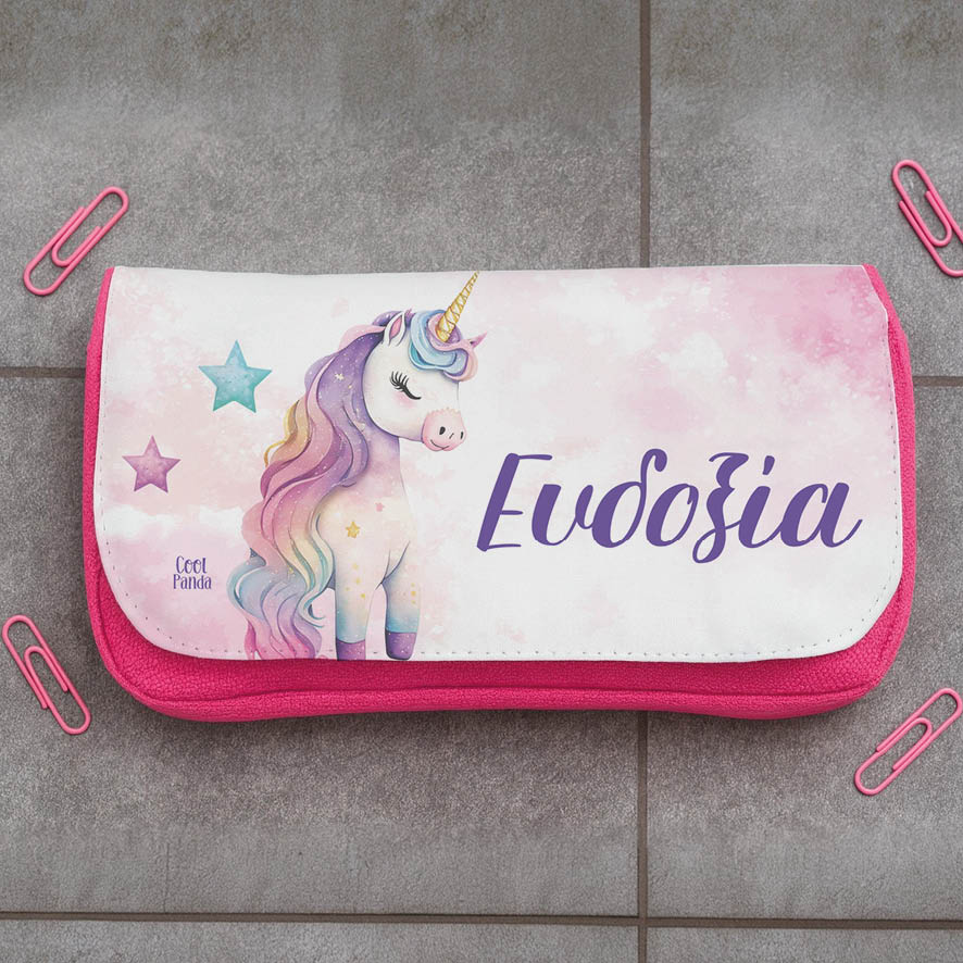 Κασετίνα δύο θέσεων “Μωρό Μονόκερος”