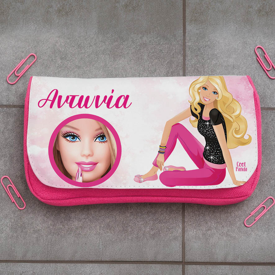 Κασετίνα δύο θέσεων “Barbie”