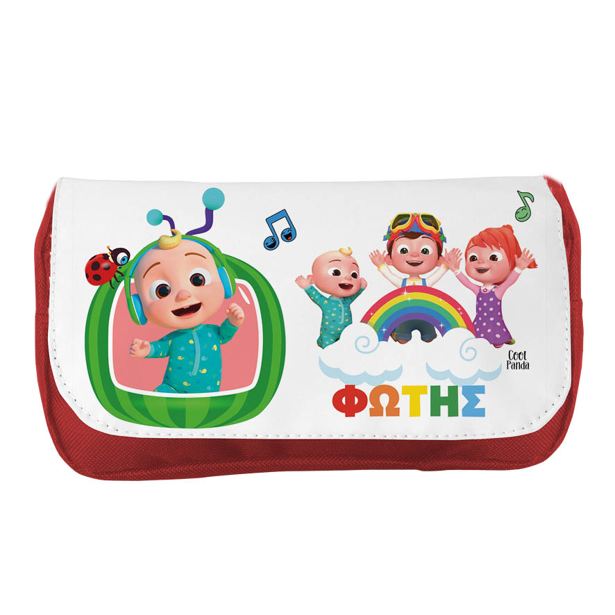 Κασετίνα δύο θέσεων “Cocomelon”