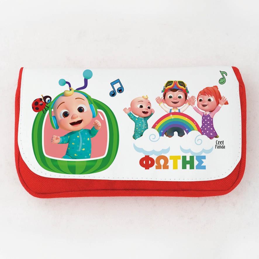 Κασετίνα δύο θέσεων “Cocomelon”