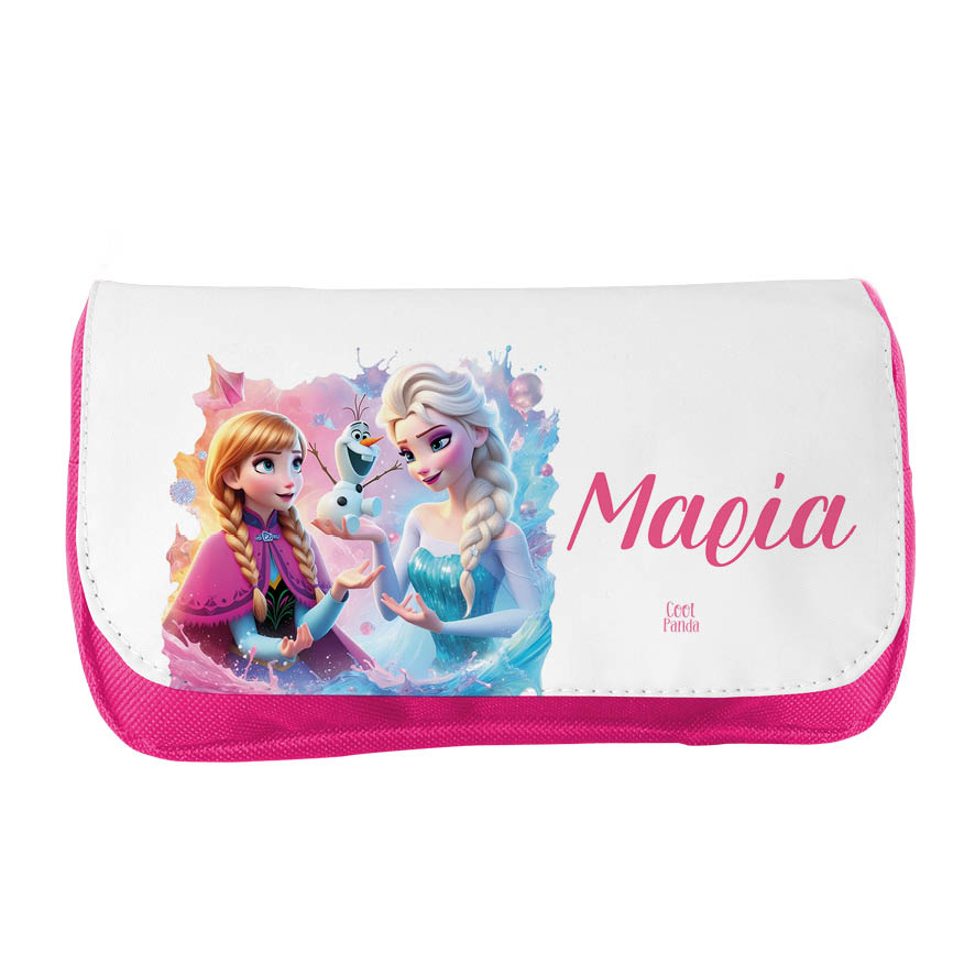 Κασετίνα δύο θέσεων “Frozen Elsa & Anna”