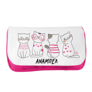 Κασετίνα δύο θέσεων “Γατούλες”