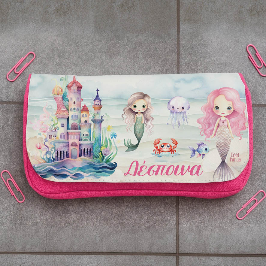 Κασετίνα δύο θέσεων “Γοργόνες Βυθός”