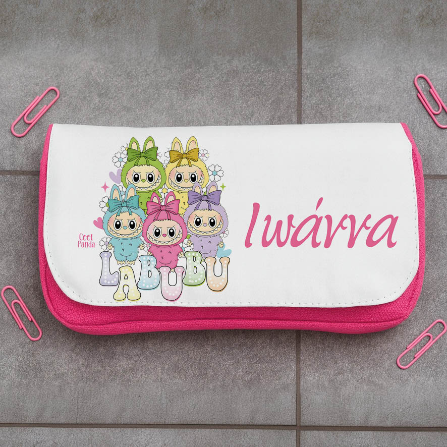 Κασετίνα δύο θέσεων “Labubu”