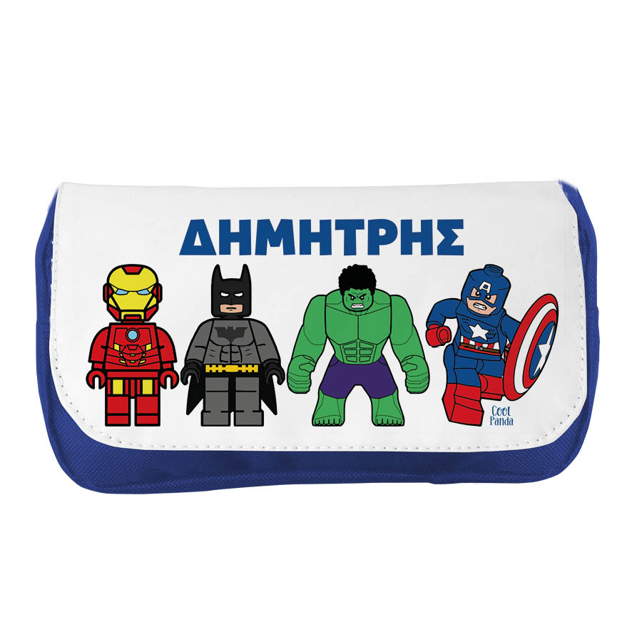 Κασετίνα δύο θέσεων “Marvel Heroes”