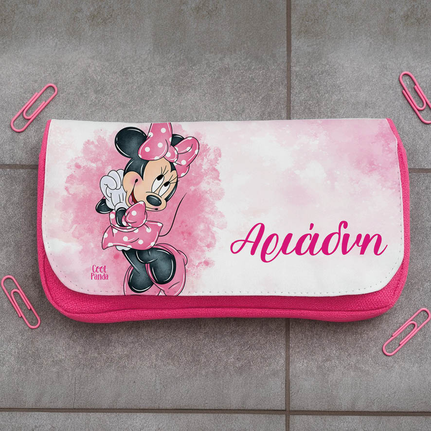 Κασετίνα δύο θέσεων “Minnie Mouse”