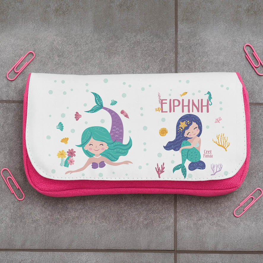 Κασετίνα δύο θέσεων “Μωβ Γοργόνες”