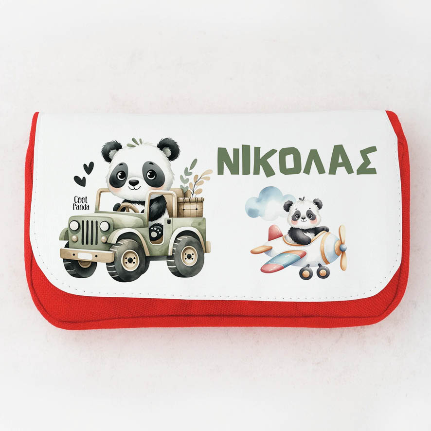 Κασετίνα δύο θέσεων “Panda”