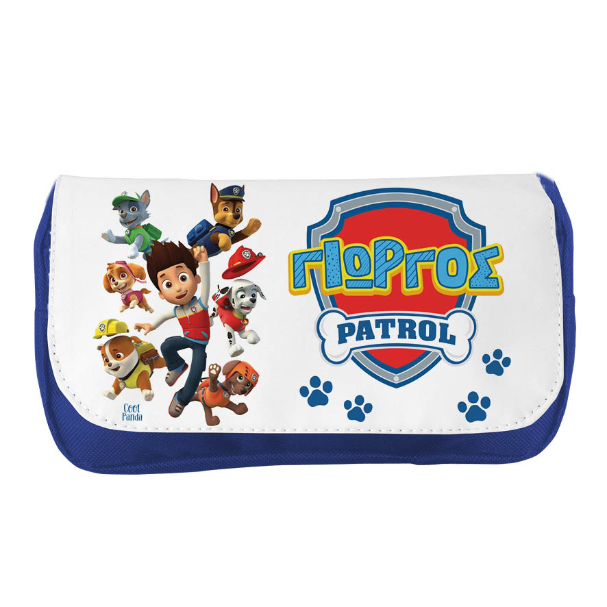 Κασετίνα δύο θέσεων “Paw Patrol”