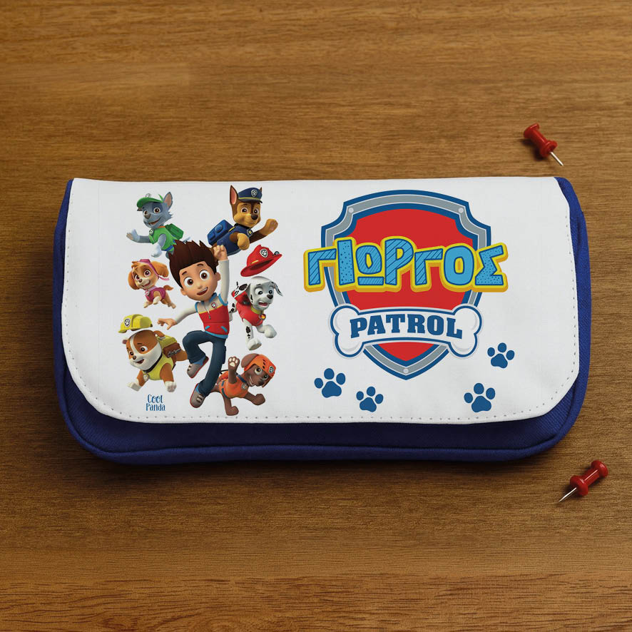 Κασετίνα δύο θέσεων “Paw Patrol”